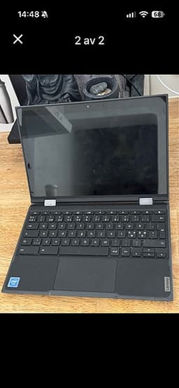 Lenovo 300e Chromebook 2nd Gen 11" bärbar dator svart