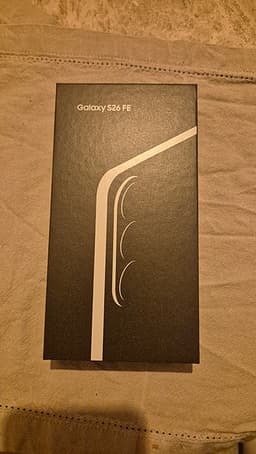Samsung Galaxy S26 FE Oöppnad!