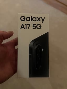 Samsung Galaxy A17 5G mobiltelefon svart