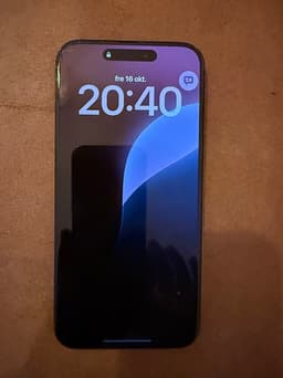 Apple iPhone 15 Pro mobil 256 GB blå