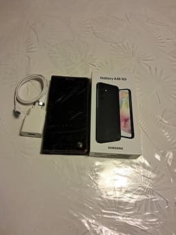 Samsung galaxy A35, kvitto/garanti