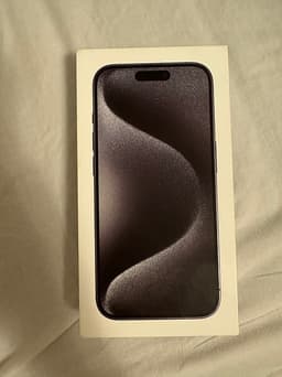 iPhone 15 PRO 256GB - Titanium Black bytes mot dator