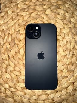 Apple iPhone 15 mobiltelefon svart