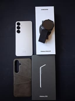 Samsung galaxy s25 &  smartwatch Samsung galaxy 9