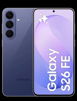 Byta intressant Samsung Galaxy S26 FE mobil 128 GB blå
