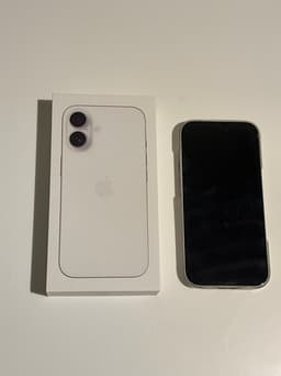 Apple iPhone 16 128 GB vit