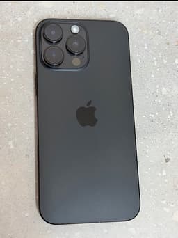 Apple iPhone 16 Pro Max 256 GB svart