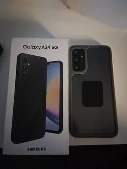 Samsung Galaxy A34-serie mobil 128 GB svart