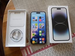 Apple iPhone 14 Pro Max 128 GB Svart Nyskick