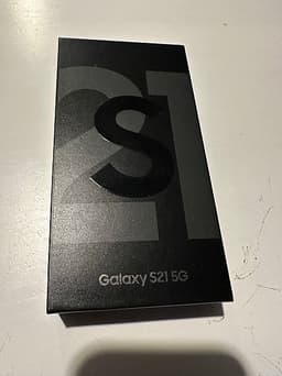 Helt ny Samsung Galaxy S21 5G mobil 128 GB Phantom Gray