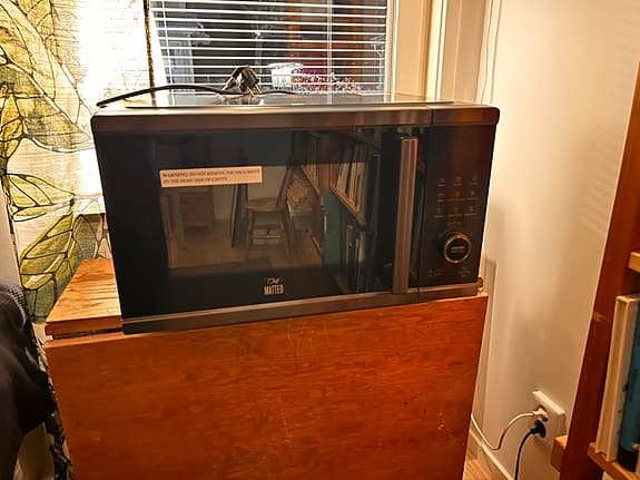 Bra micro med airfryer och crispfunktion