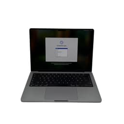 Begagnad MacBook Pro 14" 2021 - M1 Pro - 16GB - 512GB - Rymdgrå