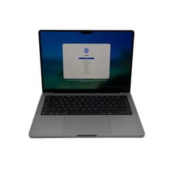 Begagnad MacBook Pro 14" 2021 - M1 Pro - 16GB - 512GB - Rymdgrå