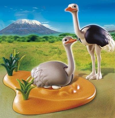 Playmobil 4831 - Straußenpaar mit Nest