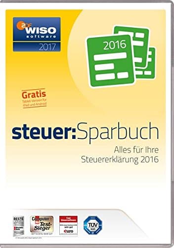 WISO steuer:Sparbuch 2017 (für das Steuerjahr 2016) [PC/MAC]