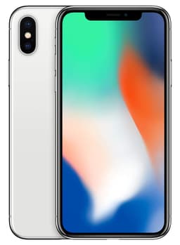 Apple iPhone X 256GB silber