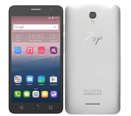 Alcatel OneTouch Pop Star 5022D 8GB [Dual-Sim] Metallic Silver Classic Pack