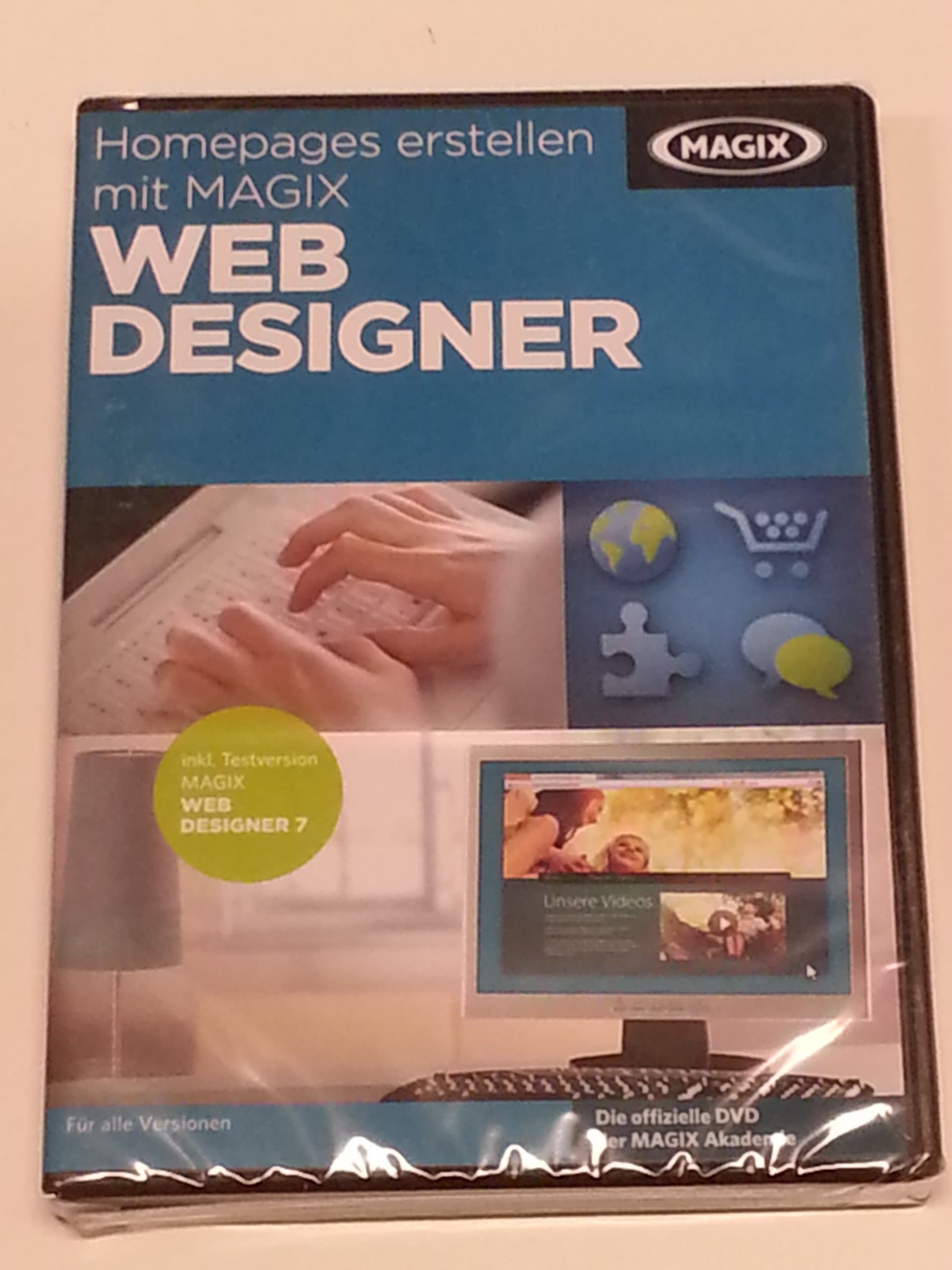 Magix WEB DESIGNER - Homepages erstellen mit MAGIX - Windows 7