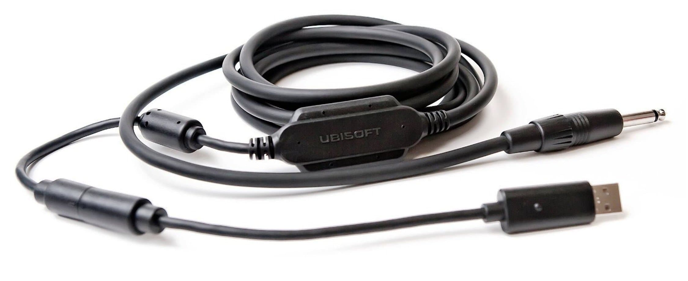 Ubisoft Rocksmith Real Tone Kabel [für Xbox 360 PC + PS3] schwarz