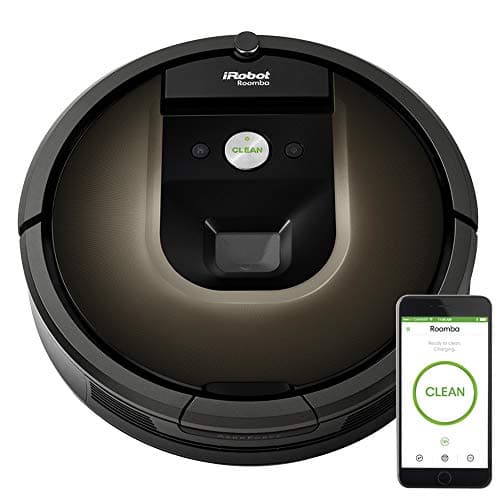 iRobot Roomba 980 [120 Minuten 06 Liter 33 Watt] schwarz/braun