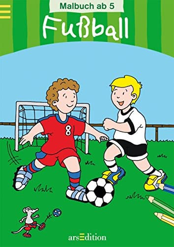 Malb.ab 5: Fussball Malbuch