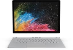Microsoft Surface Book 2 (HNR-00004/HNS-00004) 256GB SSD [15" WiFi only Intel Core i7 19GHz 16GB RAM inkl. Keyboard Dock] silber