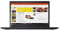 Lenovo ThinkPad T470s [14'' Core i5-7200U 25GHz 8GB RAM 256GB SSD Intel HD Graphics 620 Win 10 Pro] schwarz