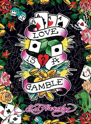 Ravensburger Puzzle 14640 - Ed Hardy: Love is a Gamble [500 Teile]