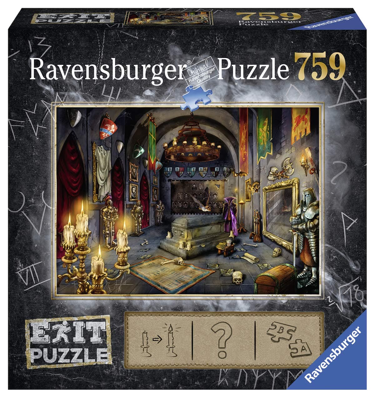 Ravensburger 19955 - Exit 6: Im Vampirschloss (759 Teile)