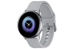 Samsung Galaxy Watch Active [inkl. Silikonarmband silber] 40mm Aluminiumgehäuse silber