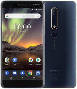 Nokia 6.1 (2018) 32GB [Dual-Sim] dunkelblau/gold