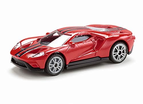 SIKU 1526 Ford GT Sportwagen-Klassiker Metall/Kunststoff Rot Kombinierbar mit SIKU Modellen im gleichen Maßstab
