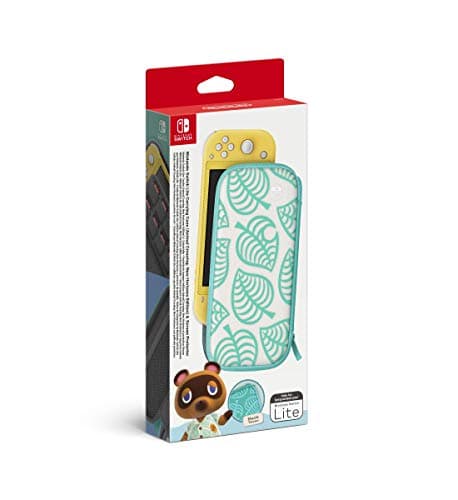 Nintendo Switch Lite Schutzhülle Animal Crossing: New Horizon-Edition türkis/weiß