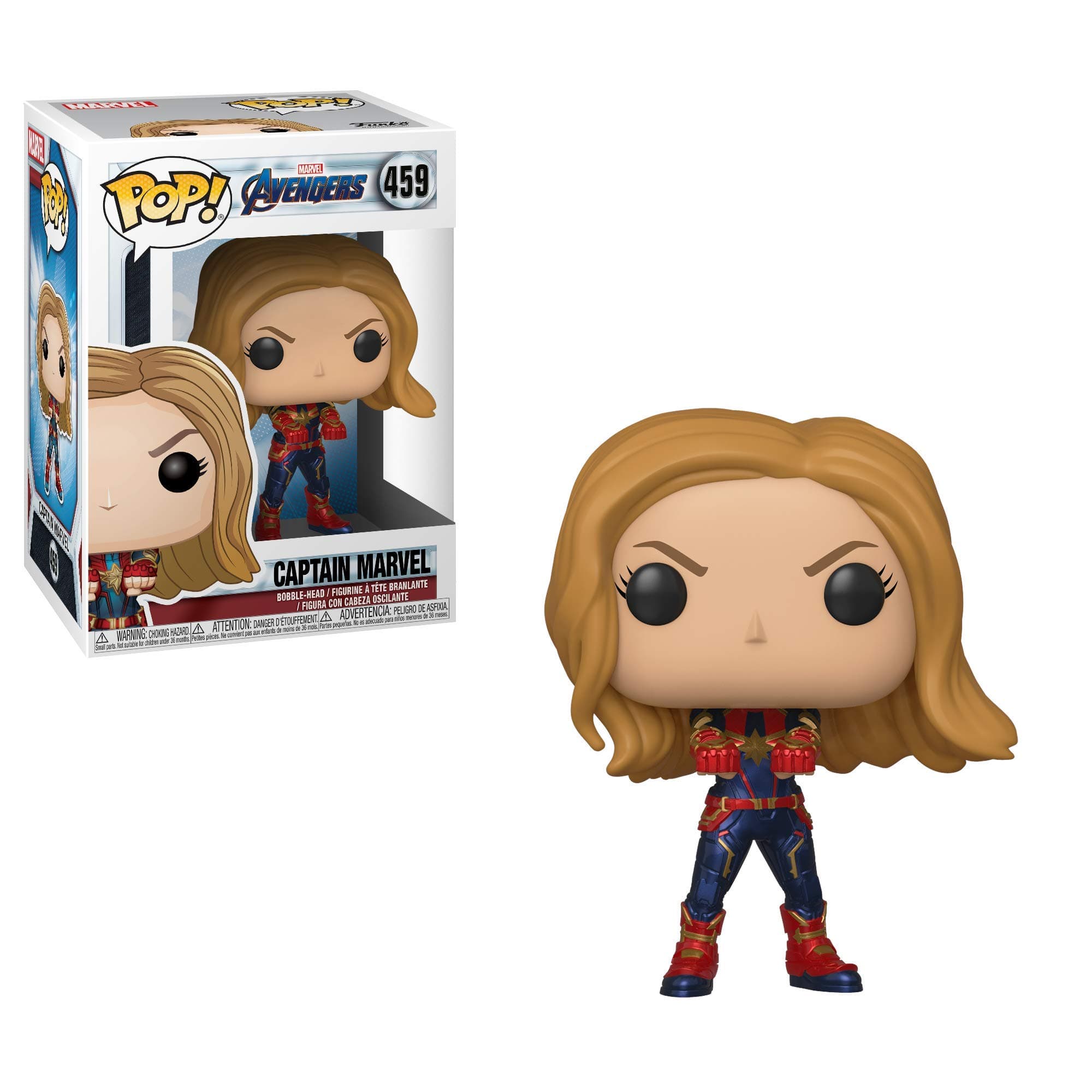 Funko Pop! Marvel 459 - Avengers Endgame: Captain Marvel