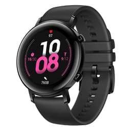 Huawei Watch GT 2 Sport [inkl. Sportarmband night black] 42mm Edelstahlgehäuse schwarz