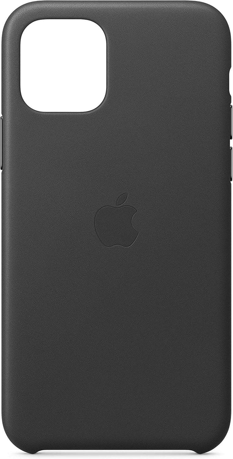 Apple Leder Case [für iPhone 11 Pro] schwarz