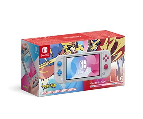 Nintendo Switch Konsole Lite (Zacian & Zamazenta Limited Edition) grau