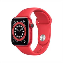 Apple Watch Series 6 [GPS inkl. Sportarmband rot] 40mm Aluminiumgehäuse rot