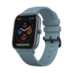 Amazfit GTS [inkl. Silikonarmband blau] Aluminiumgehäuse blau