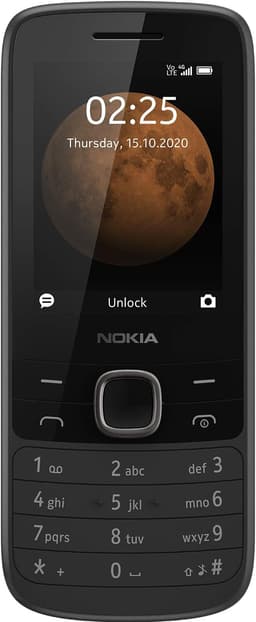 Nokia 225 (2020) 128GB [Dual-Sim] schwarz