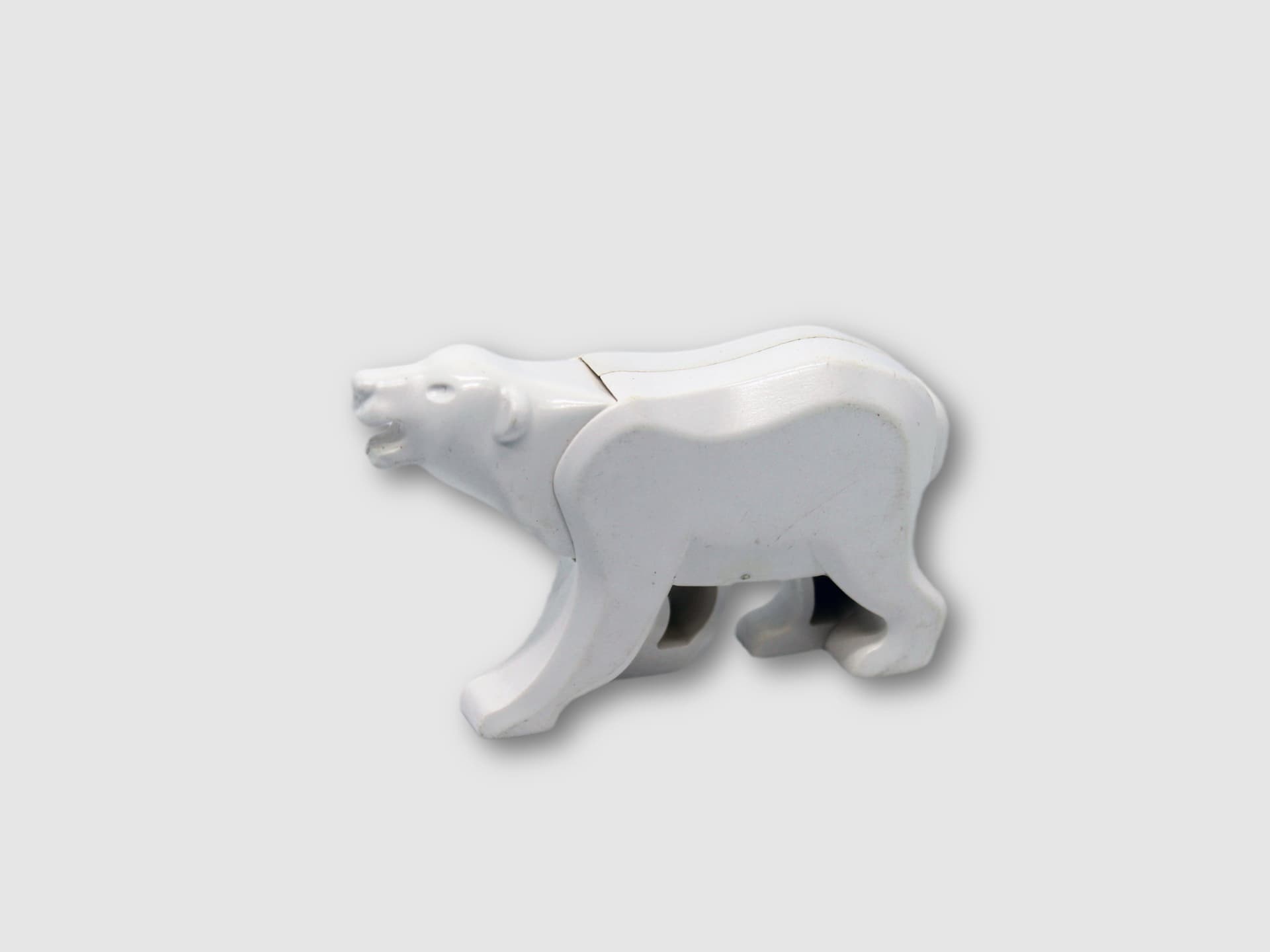 1x LEGO Eisbär Polarbär [10g 6.3x3.8x1.4cm] weiß