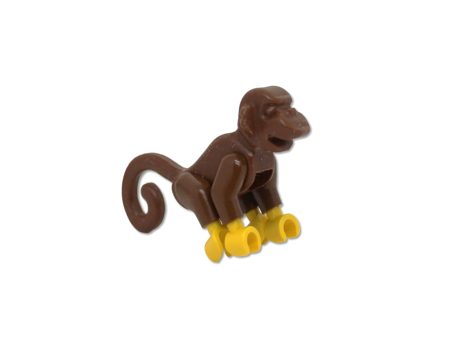 1x LEGO Tier Affe Äffchen [2g 4.4x2.6x2.2cm] braun