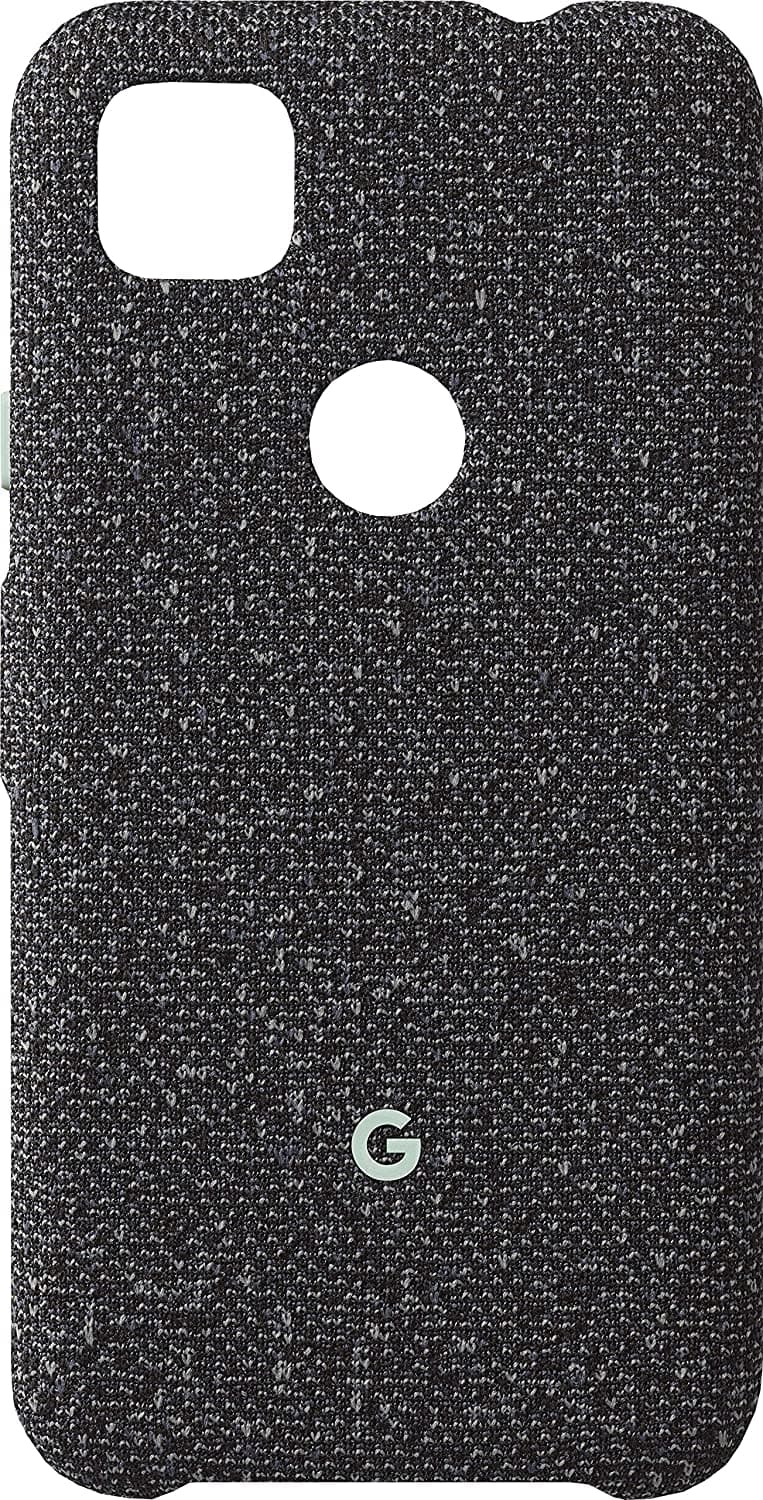 Google Fabric Back Cover [für Pixel 4a] schwarz