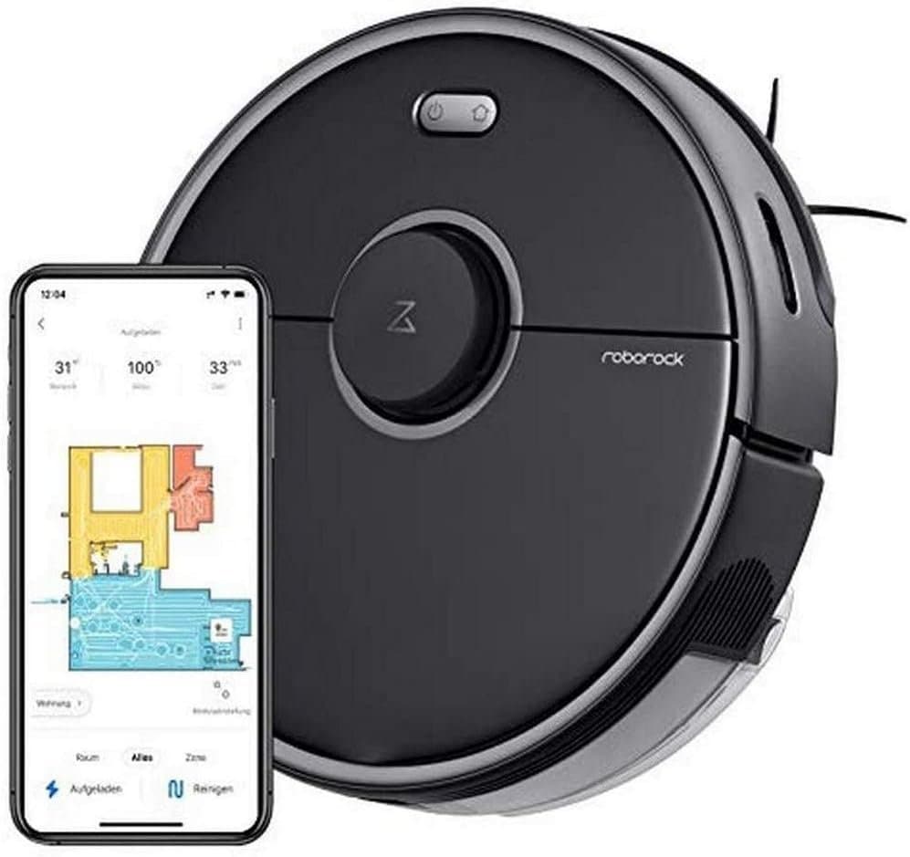 Xiaomi Roborock S5 Max Saug-/Wischroboter [180 Minuten 046 Liter] schwarz