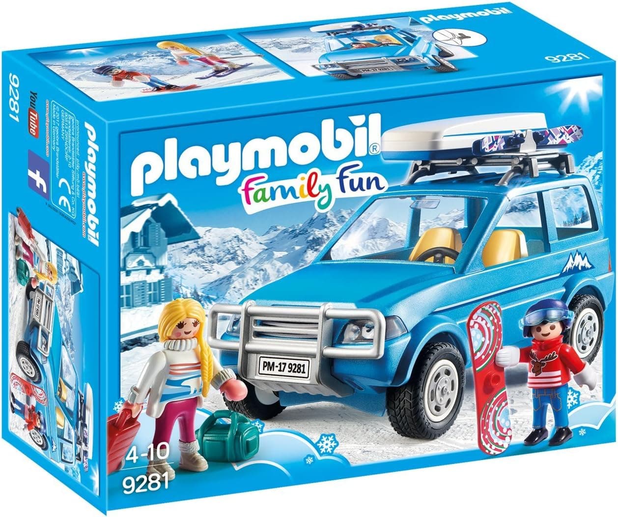 Playmobil 9281 - Auto mit Dachgepäckträger