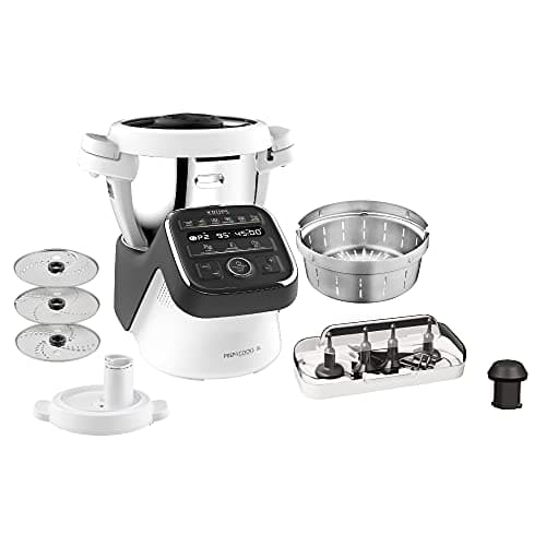 Krups HP 50A8 Prep&Cook XL & Schnitzelwerk Multikocher weiß