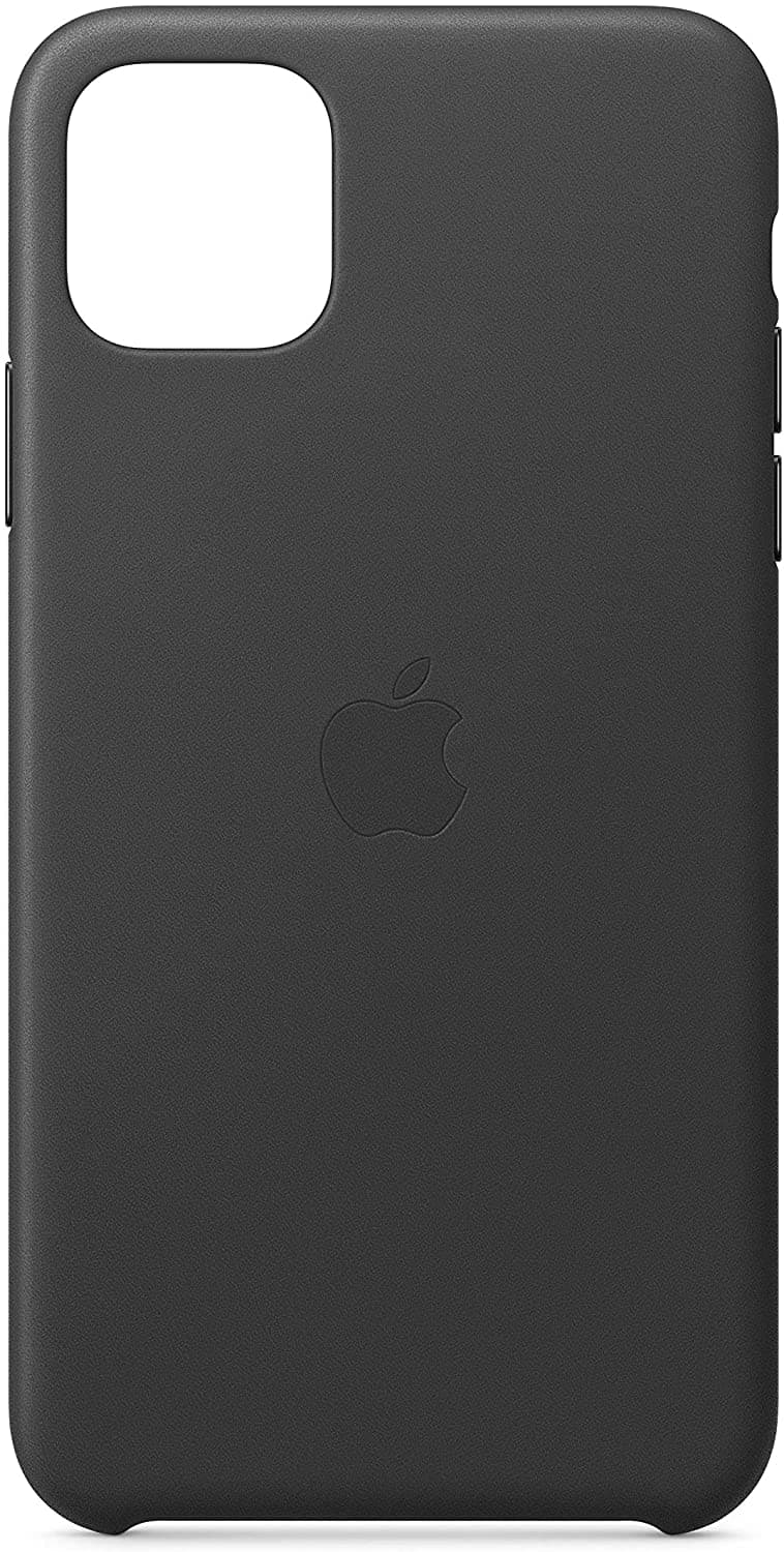 Apple Leder Case [für iPhone 11 Pro Max] schwarz