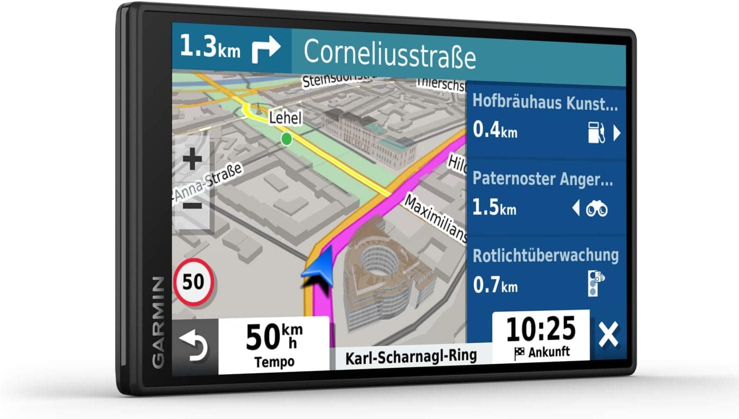 Garmin DriveSmart 55 MT-D EU [55" Europa 46 Länder Lifetime] schwarz