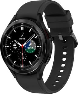 Samsung Galaxy Watch 4 Classic [inkl. Silikonarmband schwarz] 42mm Edelstahlgehäuse schwarz