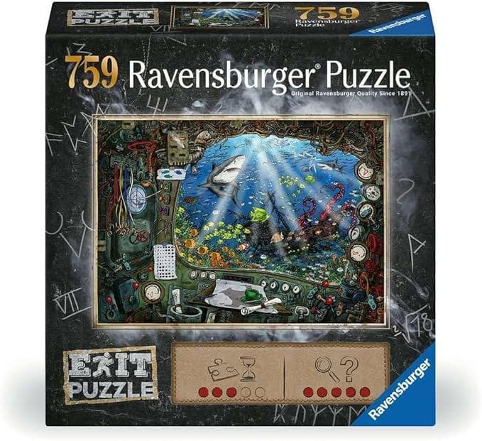 Ravensburger EXIT Puzzle 19953 - Im U-Boot [759 Teile]